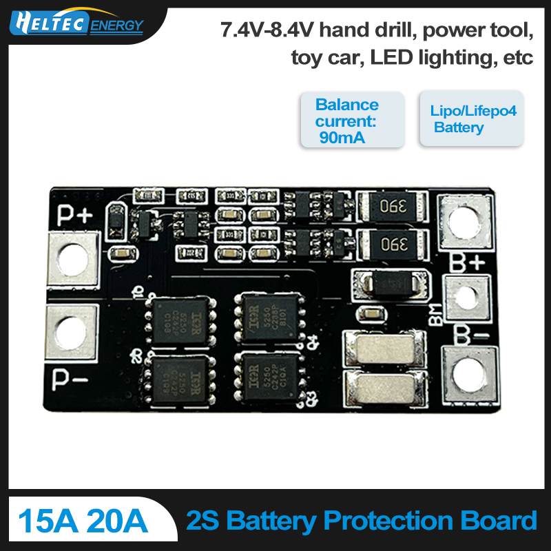 Li Ion Charger Module - 2S 15A 20A 7.4V 18650 リチウム電池保護ボード/BMS