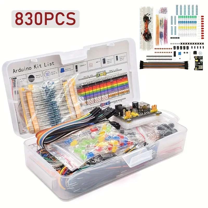 Breadboard 400 Point - 830 ピース/箱 DIY プロジェクトスターターキット Arduino UNO