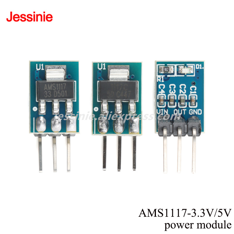 Ams1117 Module - 10 個/1 個 AMS1117 3.3V 5V