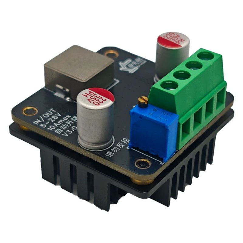 Boost Converter - [B24B!】 10A DC-DC 5V-28V 昇降圧コンバータ調整可能な電源 12V-24V