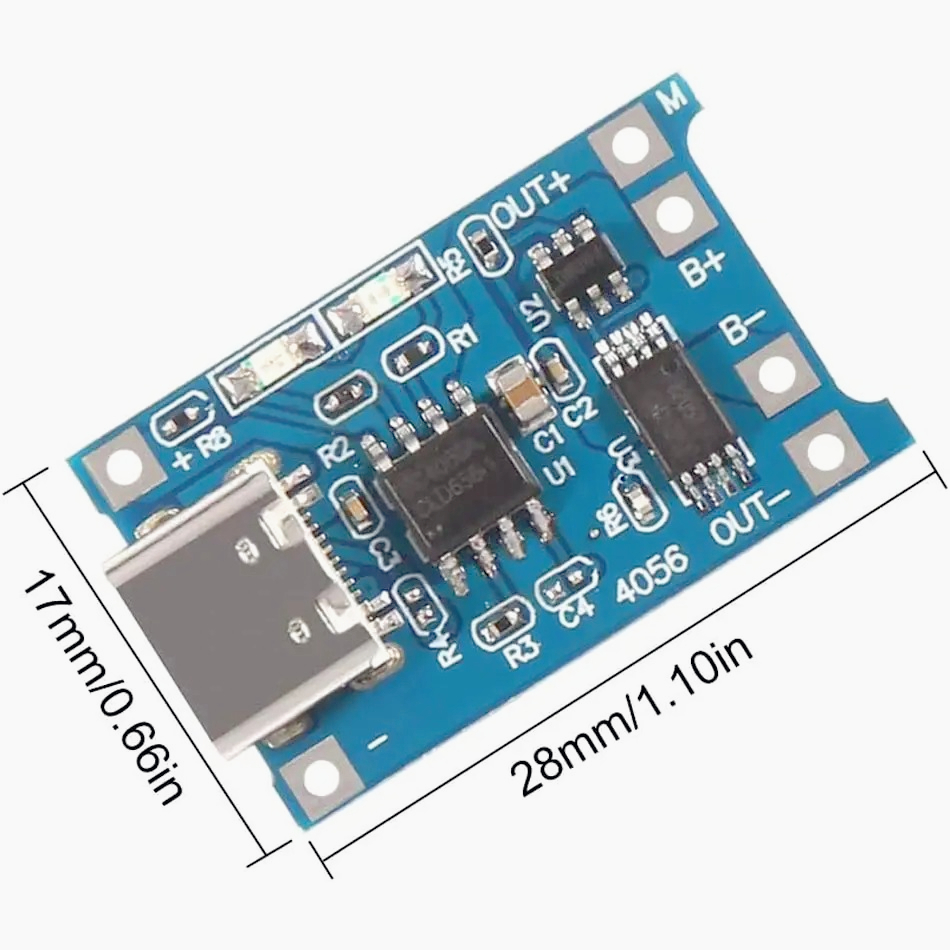 10/20個入り 5V 1A 18650リチウム電池充電ボー - Tp4056 Module のレビューと価格