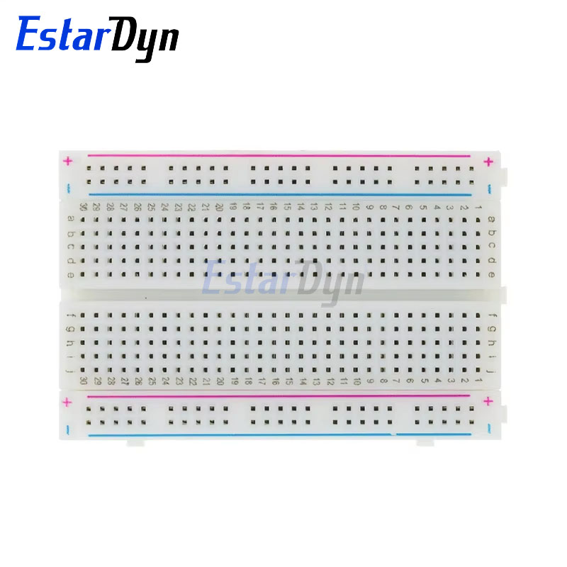 Estardyn MB102 はんだなしブレッドボード 83 - Breadboard 400 Point のレビューと価格