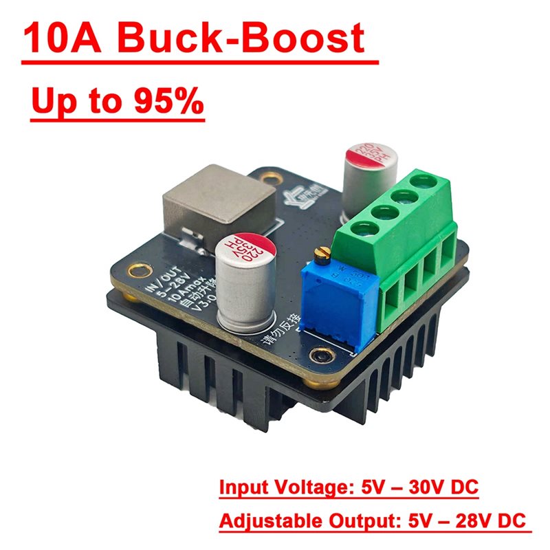 X64A-ソーラーワインド 10A DC-DC 5V-28V - Boost Converter のレビューと価格