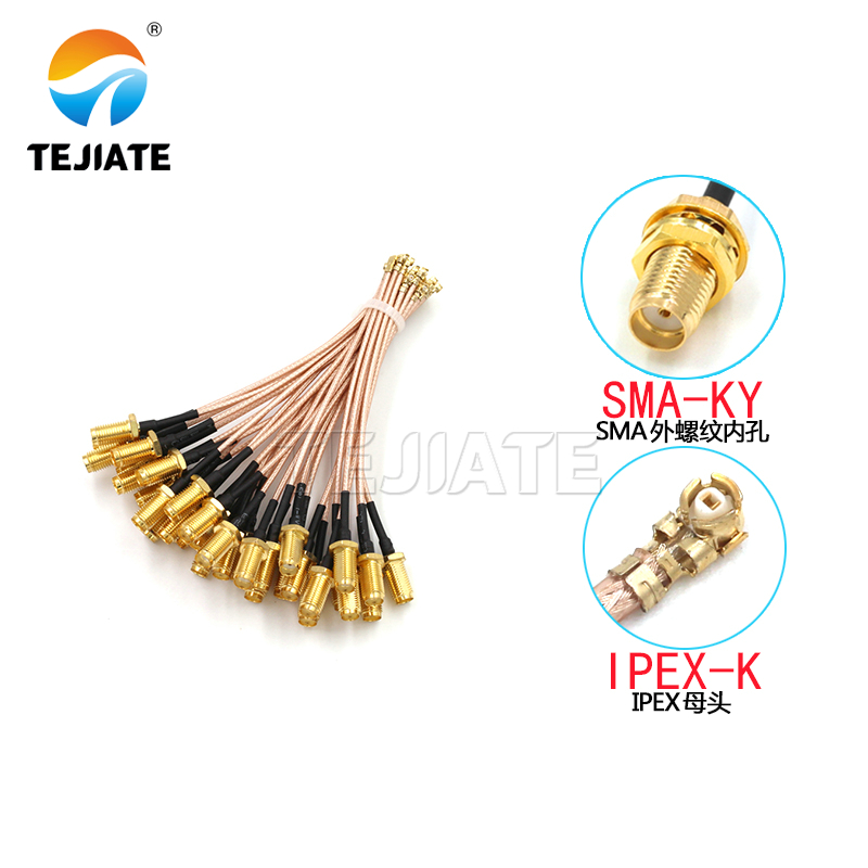 1個。 L型SMAジャンパー、SMAコネクター、uFL/u. - Ipex Connector のレビューと価格