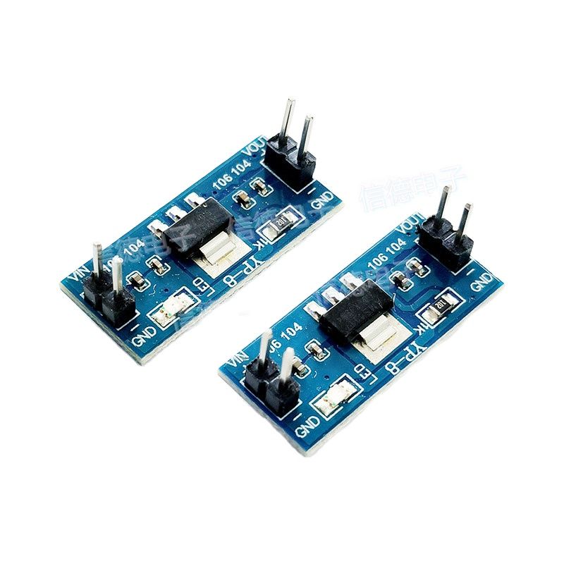 AMS1117-3.3V/5V電源モジュール、ピンヘッダー付 - Ams1117 Module のレビューと価格