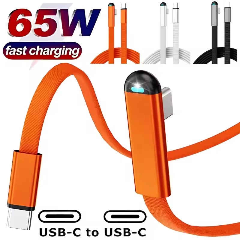 65W USB-C - USB-C 超急速充電対応、編み込み - Usb C Cable のレビューと価格