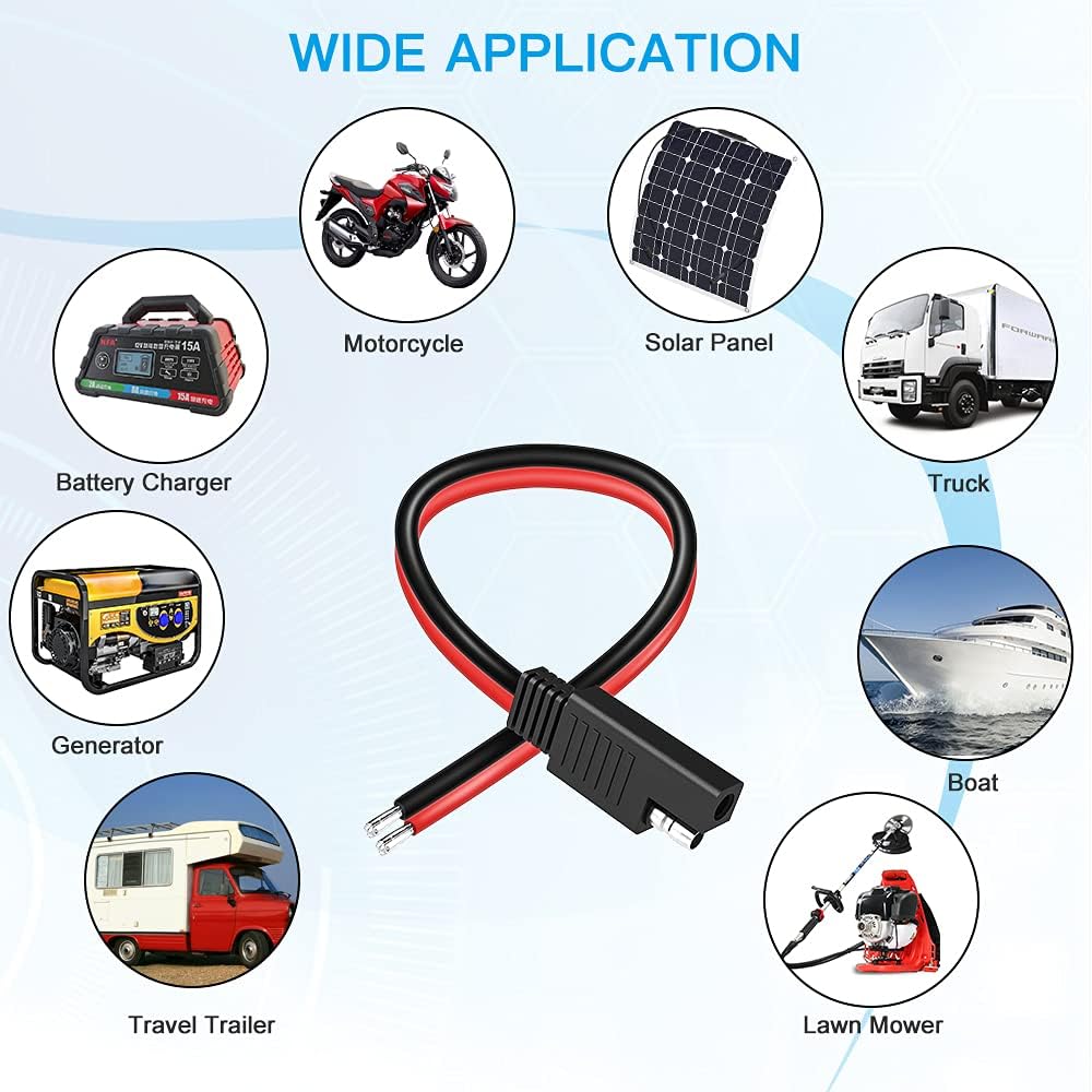 SAE コネクタ延長ケーブル SAE クイック コネクタ切断 - Ipex Connector のレビューと価格