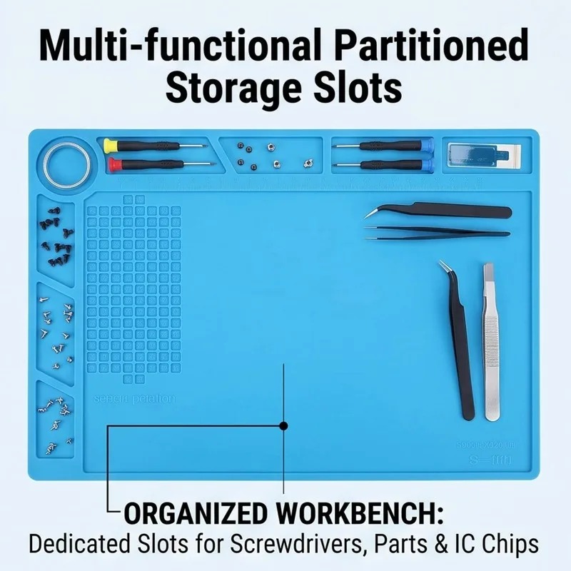 シリコン修理マット 熱断熱 はんだ付けステーションパッド 回 - Proto Board のレビューと価格