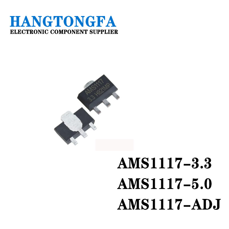 100個 トランジスタ AMS 1117-3.3V 5V 1 - Ams1117 Module のレビューと価格