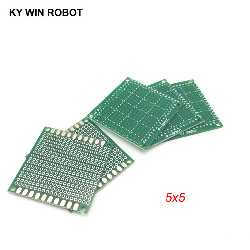 ユニバーサル印刷回路基板,5個,リード,50x50mm,pc - Pcb Prototyping Board のレビューと価格