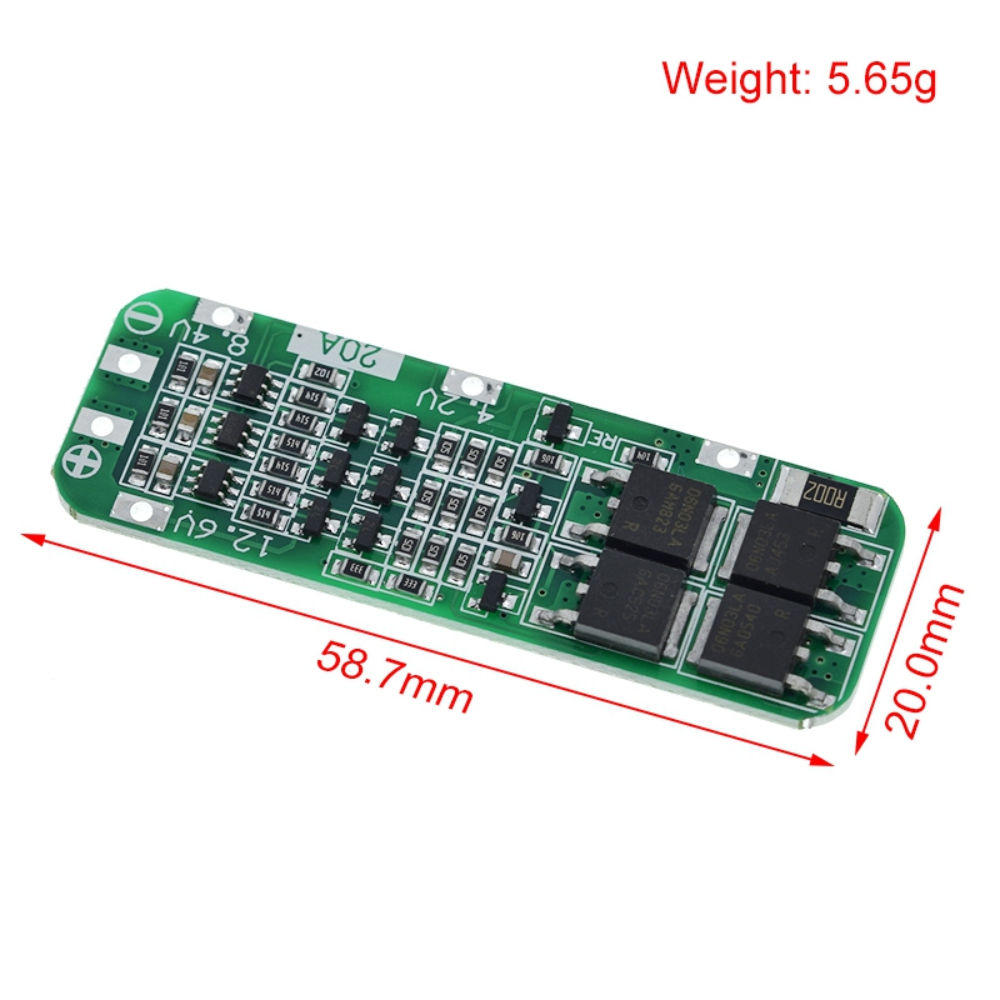 ドリルモーター用PCBMS保護ボード,3s 20a li-i - Li Ion Charger Module のレビューと価格