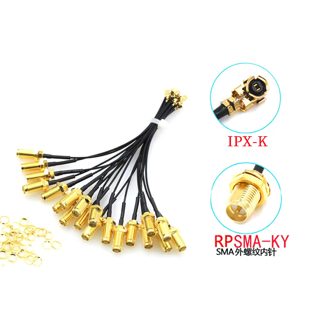 Ap pciのピグテールコネクタ拡張,RP-SMAメスからu - Ipex Connector のレビューと価格