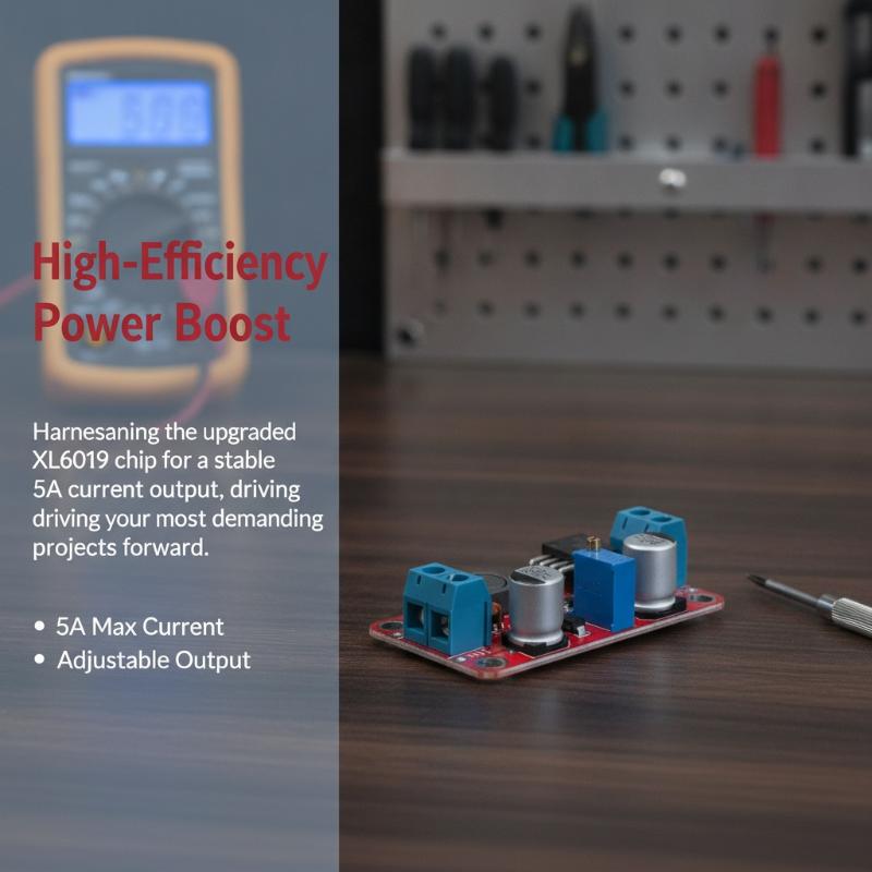 1 個 XL6019 DC-DC ブースト電源モジュール 5 - Boost Converter のレビューと価格
