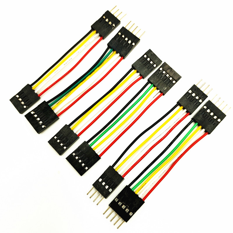 10 個 5 センチメートルブレッドボードデュポンケーブル  - Jumper Wire Kit のレビューと価格