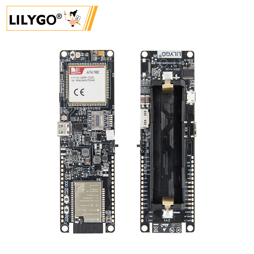 LILYGO T-A7670E ESP32モジュール、WiF - Esp32 Battery Holder Lipo のレビューと価格