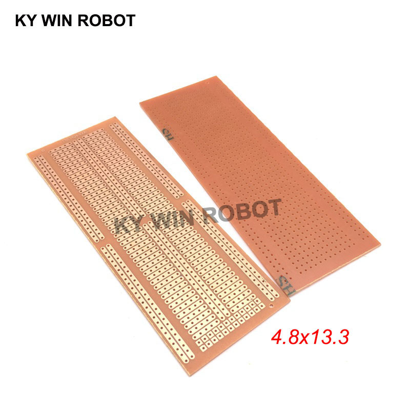 1 個 DIY 4.8*13.3 センチメートルプロトタイプ - Pcb Prototyping Board のレビューと価格