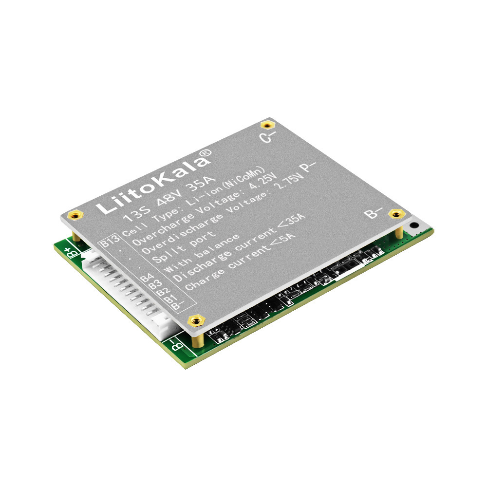 liitokala BMS 13S 35A 48V リチウム - Li Ion Charger Module のレビューと価格