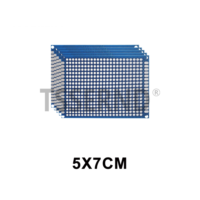 3x7cm 4x6cm 5x7cm 7x9cm 両面回路基板 - Perfboard のレビューと価格
