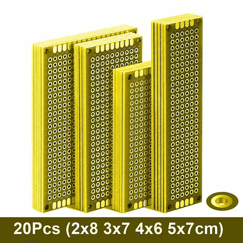 20 ピース/ロット PCB プロトタイプボード Proto - Perfboard のレビューと価格